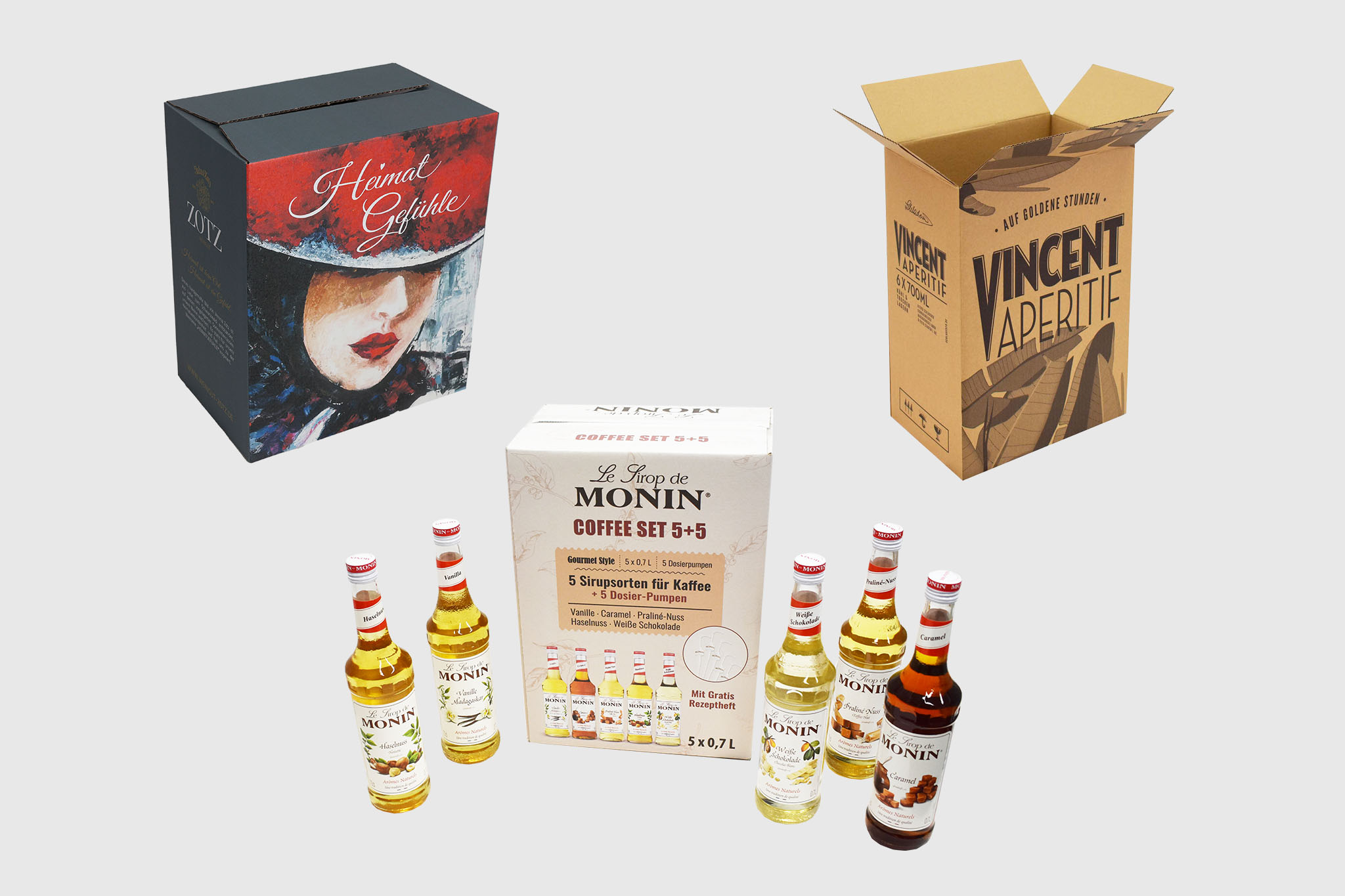 Flaschenverpackungen